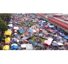 Feria 2018 traidicional, desde el aire