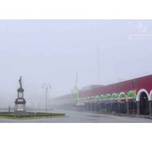 Neblina en San Pedro Cholula