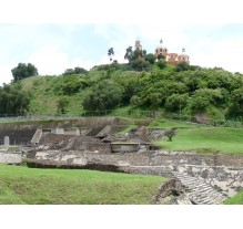 What visit in Cholula?