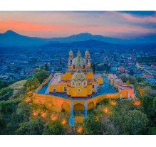 Cholula desde el aire en Feria